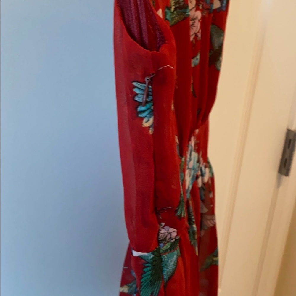 Red Spring Dress - Picture 4 of 6